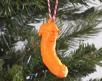Danny Devito Cheeto Christmas Ornament - Funny Danny Devito Holiday Ornament! - Same Day Shipping!