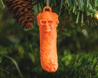 Danny Devito Cheeto Christmas Ornament - Funny Danny Devito Holiday Ornament! - Same Day Shipping!