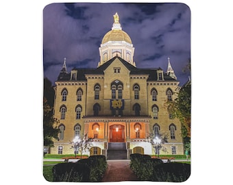 Edición limitada: Manta Sherpa de la Cúpula Dorada de Notre Dame / Fotografía original