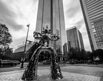 Firebird Sculpture Print: Bechtler Museum, Charlotte NC (Digital Download)