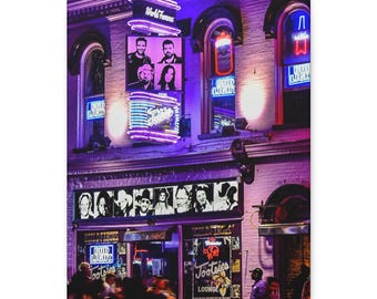 Tootsie's Orchid Lounge | Nashville, TN | Neon at Night Original Photography Canvas Print