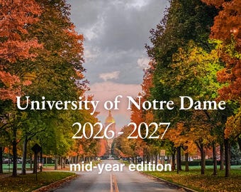 2026-2027 Wall Calendar | University of Notre Dame