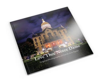 University of Notre Dame Photography Book | Campus Landmarks Softcover (8x8)