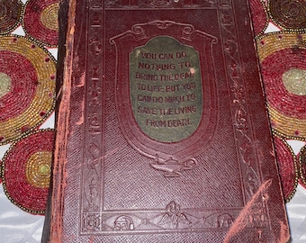 Library of Health | Antique | Circa 1916 | RARE | Hardcover Book | Medical Field Collectable