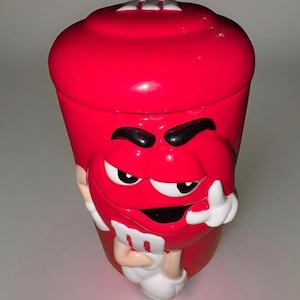 M&m Candy Jar Ceramic - Etsy