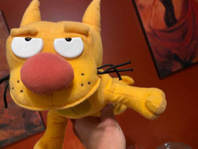 Vintage Catdog Yappity Yap Talking Plush Mattel Nickelodeon Etsy
