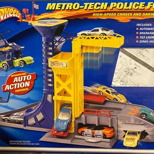 Hot Wheels Metro-Tech Police Force RARE | Vintage 2000