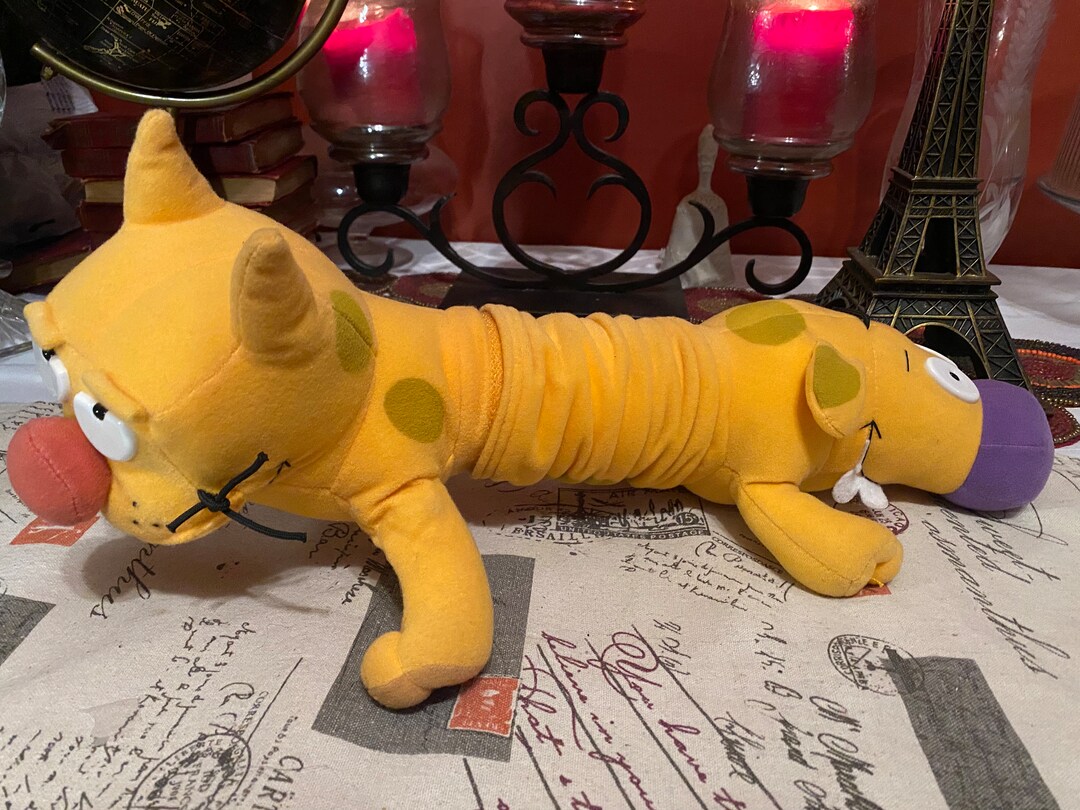 Vintage Catdog Yappity Yap Talking Plush Mattel Nickelodeon Etsy