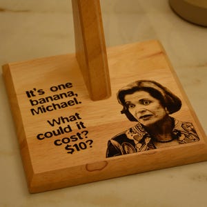 Lucille Bluth "Es un plátano Michael..." Puesto de plátanos - Regalo inspirado en Arrested Development // Perfecto para casas Bluth