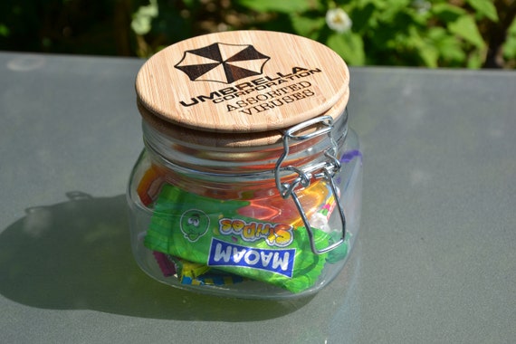 Umbrella Corporation Assorted Viruses - Candy Snack Jar
