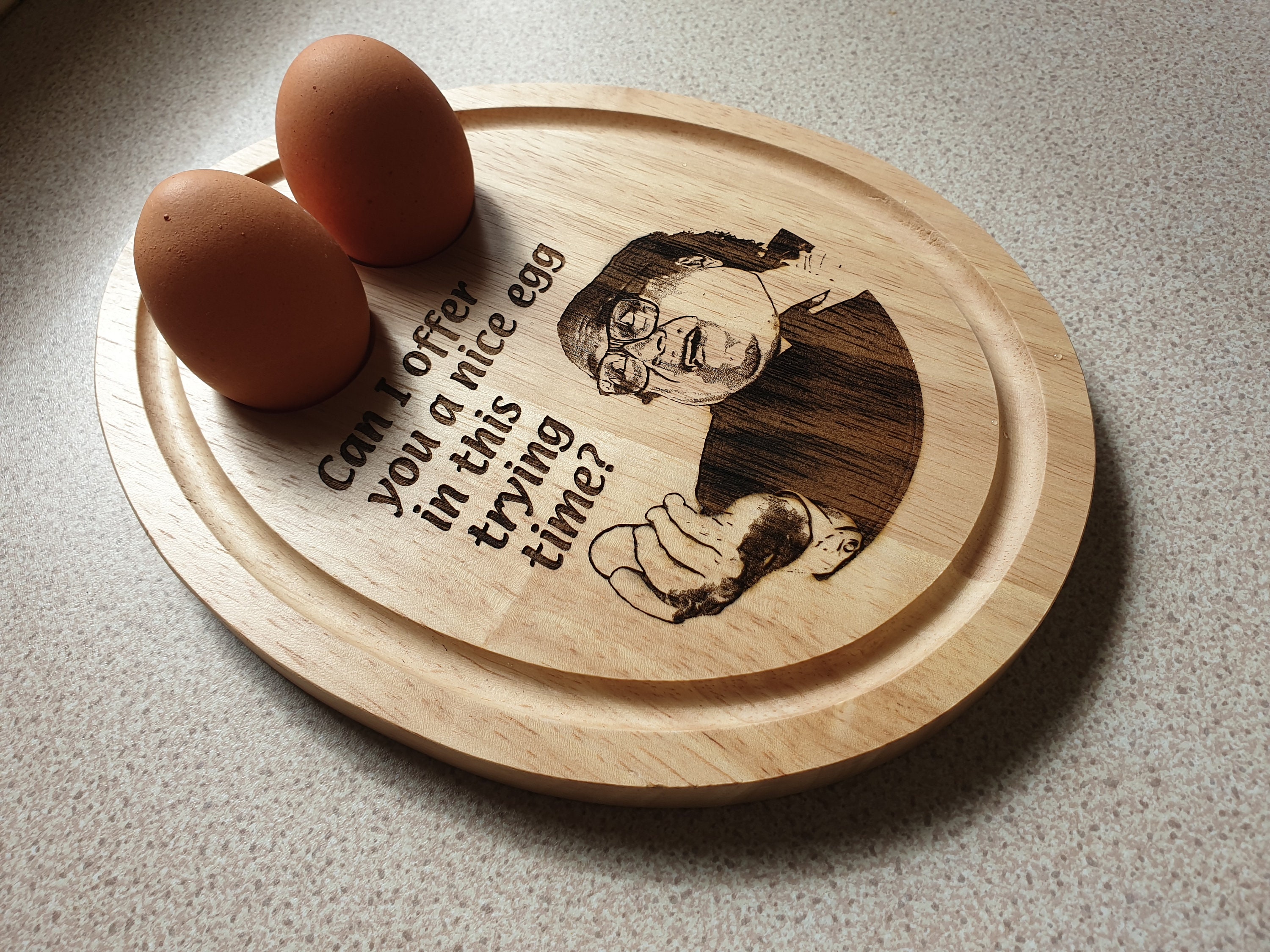 Always Sunny Frank Egg CHARCUTERIE BOARD - Cutting Board - Can I Offer –  MakeMoody