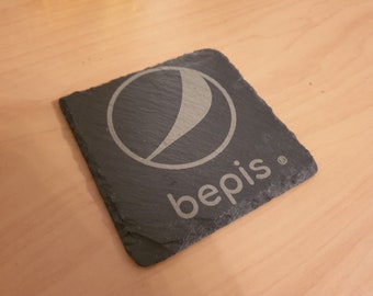 Bepis - Classic Meme Slate Coaster - Pepsi crappy off brand joke