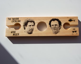 Catalina Wine Mixer - Step Brothers inspirierter Weinglashalter // Perfekt für alle, die Wein und diese kultige klassische Komödie lieben