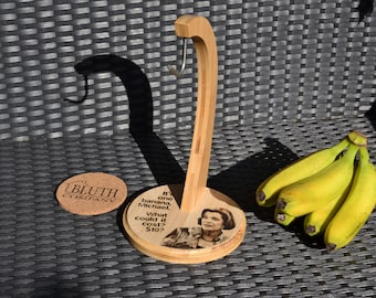 Lucille Bluth &quot;It&#39;s One Banana Michael...&quot; Banana Tree Stand - Arrested Development Inspired Fan Gift // Perfect for Bluth Homes