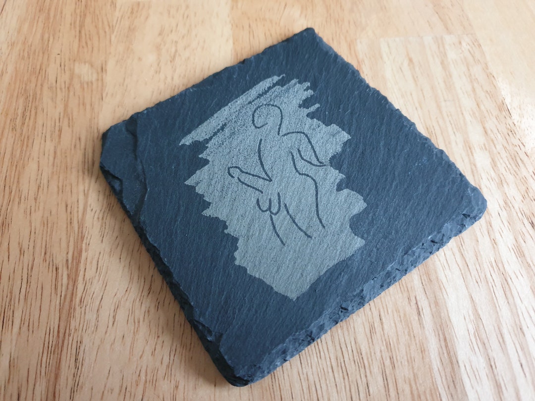 Jackie Treehorn Doodle the Big Lebowski Coaster Excellent Etsy UK