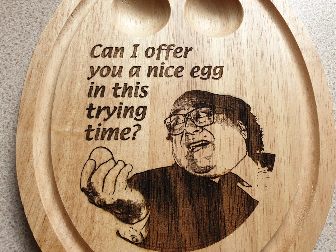 Always Sunny Frank Egg CHARCUTERIE BOARD - Cutting Board - Can I Offer –  MakeMoody