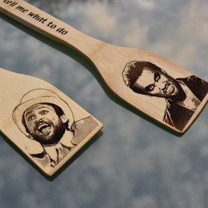 Dayman + Nightman Cometh Wooden Kitchen Spatula // It's Always Sunny Fans IASIP Gift