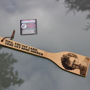 Tina you fat lard come get some dinner / Vote For Pedro - Napoleon Dynamite inspired Kitchen Spatula // Cult 2000s Comedy Movie Gift