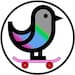 Skateboarding Pigeon