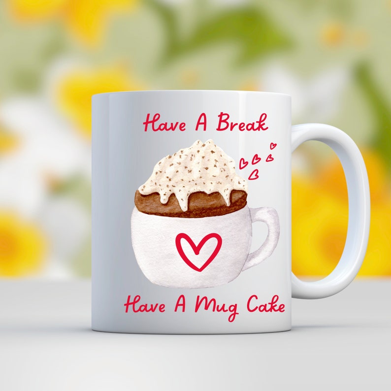 Taza Keto Taza de pastel Taza de café divertida para los amantes de los postres bajos en carbohidratos Microondas Postres Keto Taza de pastel para hornear sin gluten Regalo para hornear Regalo para mamás imagen 9