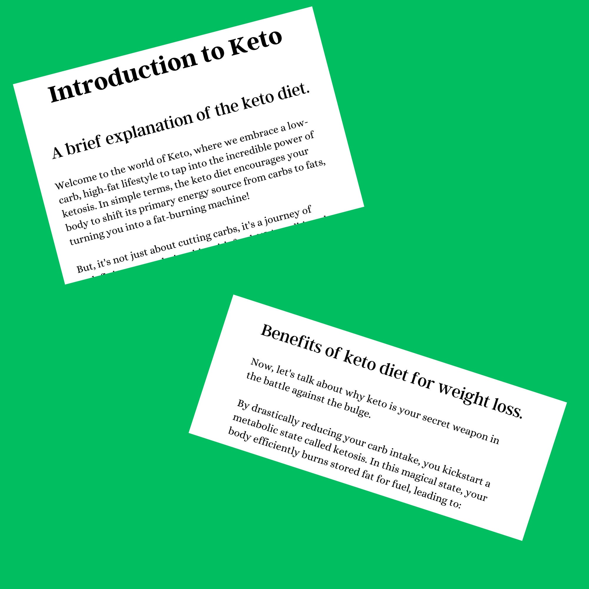 7-day Keto Meal Plan Low Carb Recipes ULTIMATE Keto Diet Checklist ...