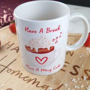 Taza Keto Taza de pastel Taza de café divertida para los amantes de los postres bajos en carbohidratos Microondas Postres Keto Taza de pastel para hornear sin gluten Regalo para hornear Regalo para mamás imagen 2