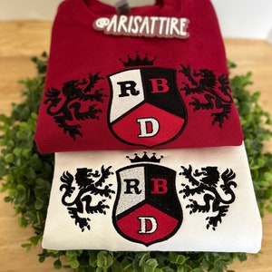 RBD crewneck, Rebelde Sweater, Rebelde Sweater for concert, Unisex RBD Sweatshirt, Rebelde Tour 2023, RBD merch, rebel Fan Shirt,embroidered