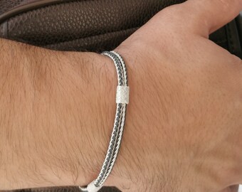 【2plan】23FW★ [MADE] 019 Woven O-ring bracelet Vintage ITALY BELLEZZA Gold Plate Bangle Bracelet Textured