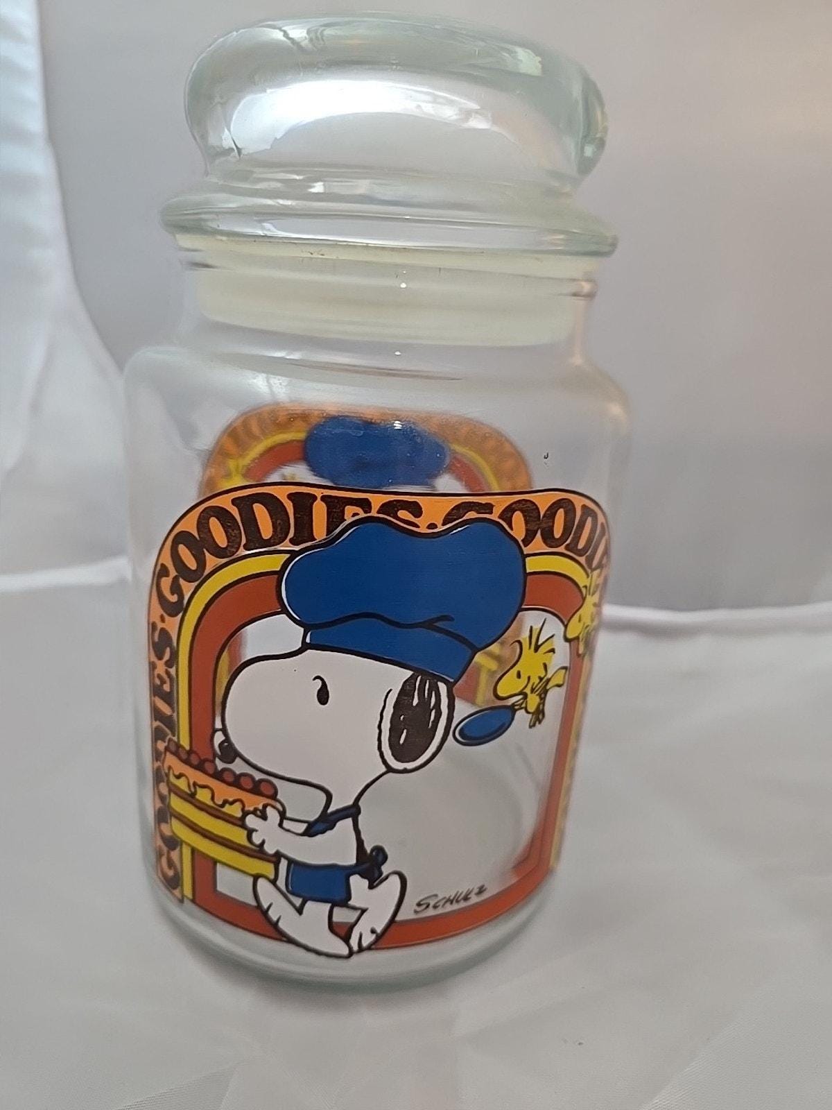 Vintage Snoopy Cookie Jar - Etsy