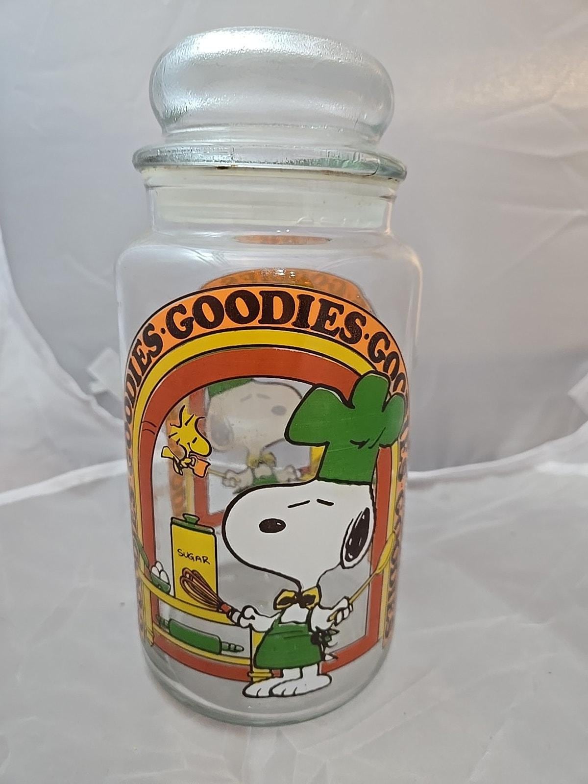 Vintage Snoopy Jar - Etsy