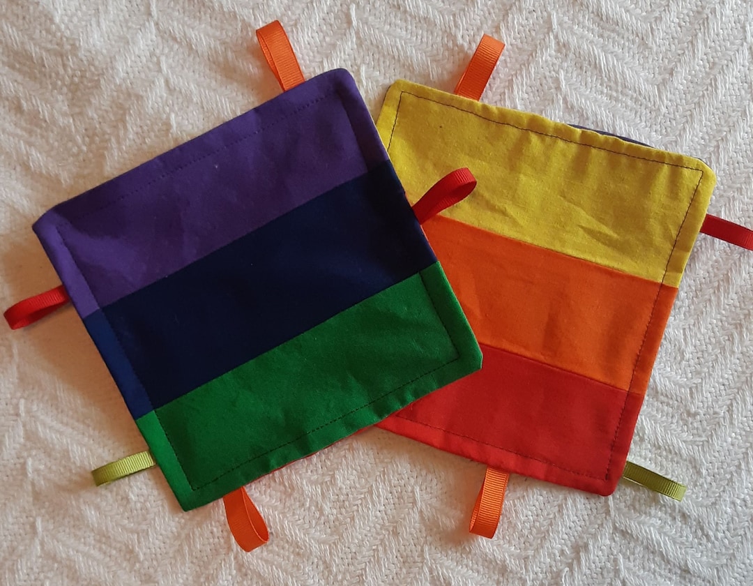 Baby Paper Crinkle Sensory Toy for Babies | Medium Size | Black & White Paper | Mythical Creatures Design