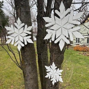 Handcrafted Wooden Snowflake Decor - Let it snow, without the cold!