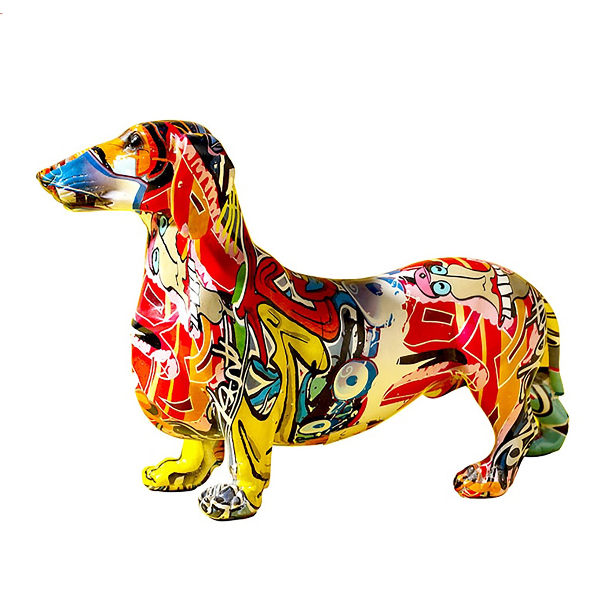 Dachshund Art Sausage Dog Statue Dog Gifts Miniature Dachshund Figurine ...