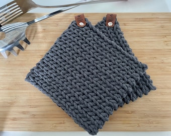 Crocheted pot holders / coasters / kitchen helpers / handmade