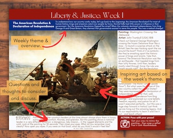 Bonfire Dads! Liberty & Justice: Family Conversations on American Civics