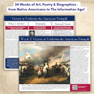 US History | Tea Time Guides (24 Weeks)