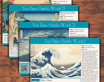 July Tea Time Guides: Art, Music & Poetry Appreciation (Digital Download)