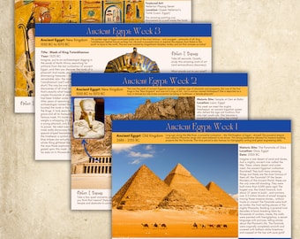 Ancient Egypt - Tea Time Together™: Ancient History Edition | Homeschool | Printable | Instant Download
