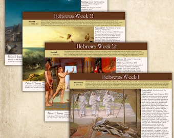 Ancient Hebrews Homeschool Lesson: Tea Time Together™ (Printable, Instant Download)