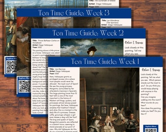May Tea Time Guides: Art, Music & Poetry Appreciation - Homeschool Curriculum