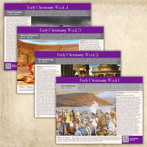 Frühes Christentum - Tea Time Together™: Alte Geschichte Edition | Hausschule | Druckbar | Sofort Download