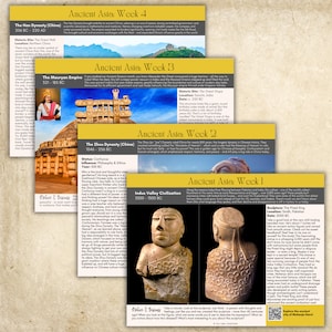 Antikes Asien - Tea Time Together™: Alte Geschichte Ausgabe | Hausschule | Druckbar | Sofort Download