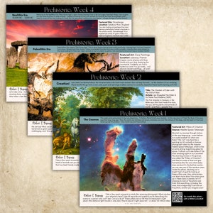 Schöpfung & Vorgeschichte - Tea Time Together ™: Alte Geschichte Edition | Homeschool Lehrplan | Weiterbildung | Druckbar | Sofort Download