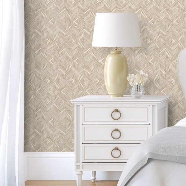 Vinyl Wood Wallpaper Etsy