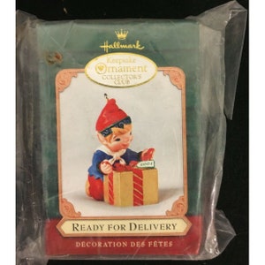 Hallmark Ornament Versandbereit Weihnachtsverzierung ©2001