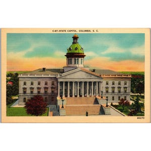Cartoline, Campidoglio dello Stato, Columbia, SC. PC40