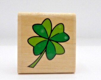 Stamp  Shamrock C-1019 Stampabilities ©1999 1 1/2"x1 1/2"