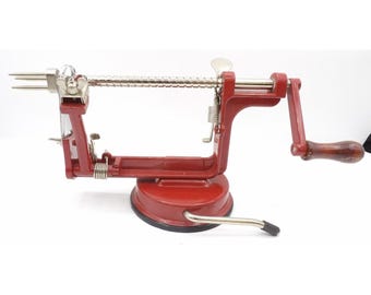 Apple Peeler, Corer, Slicer- Progressive Brand- Vacuum Base