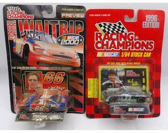 NASCAR 2000 Racing Champions Stock Lot of 2- Ward Burton and Darrell Waltrap
