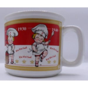 Campbell&#39;s Soup Label Coffee Mug 1941 label
